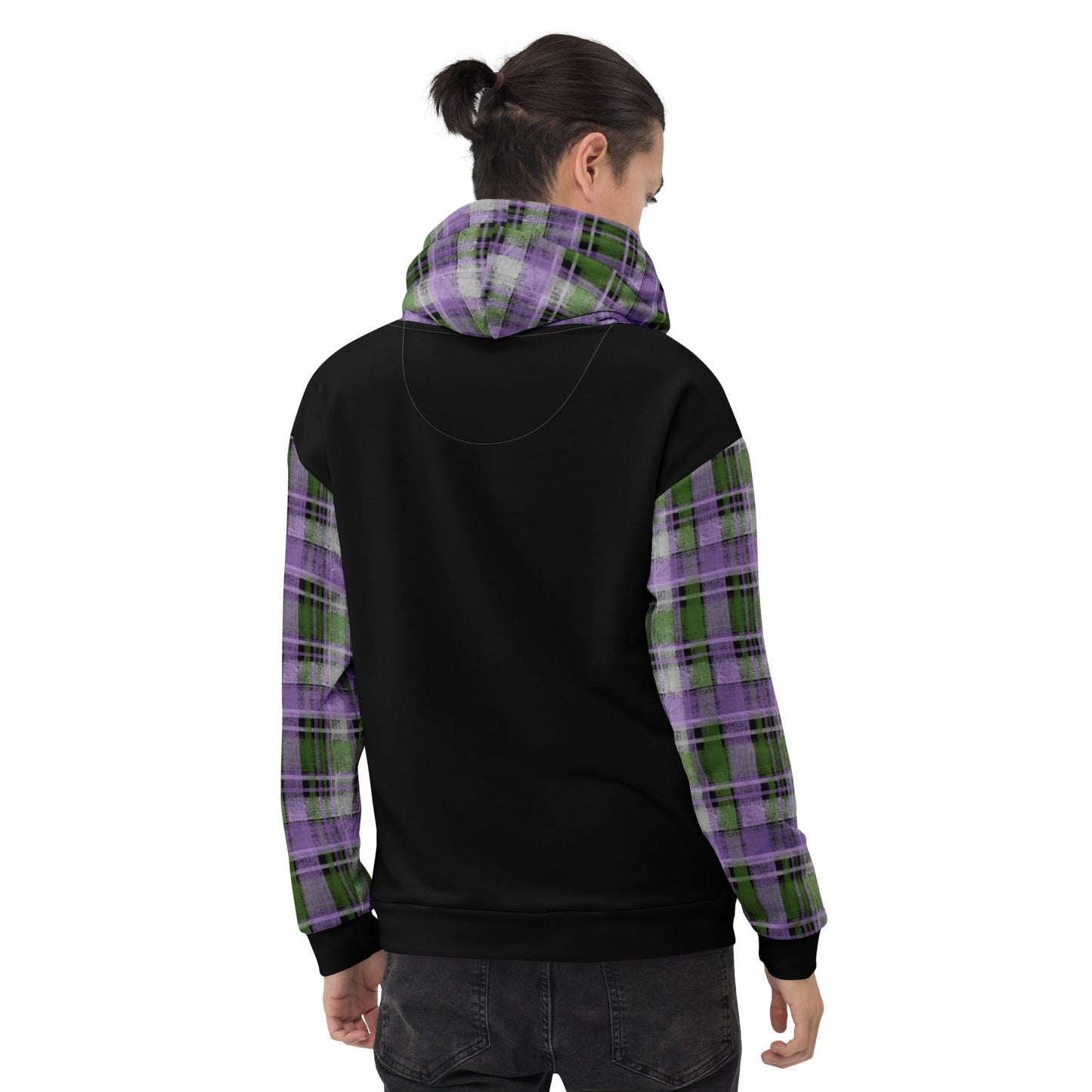 Genderqueer Pride Plaid Hoodie