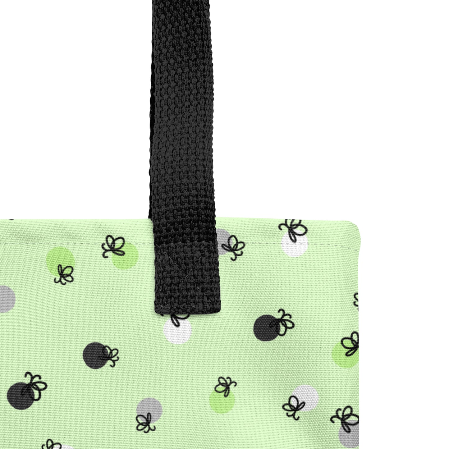 Agender Pride Firefly Tote Bag