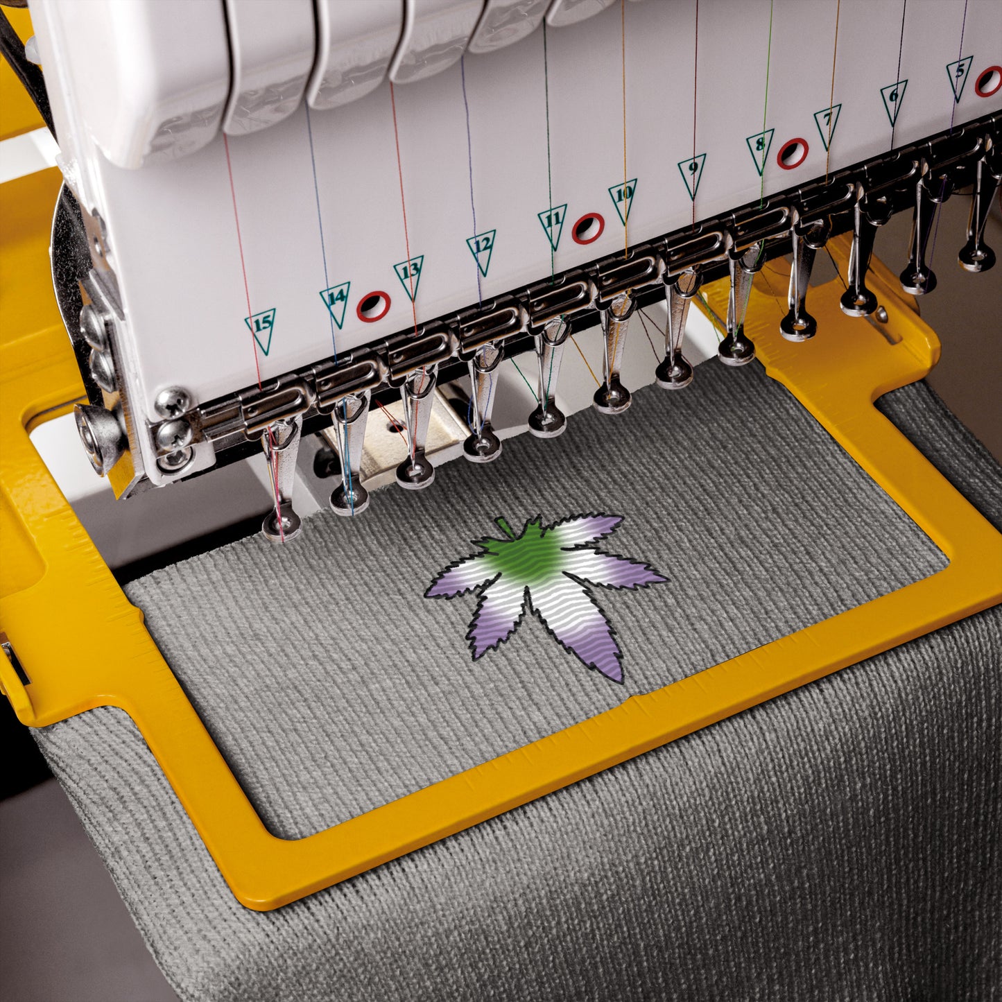 Genderqueer Pride Leaf Beanie