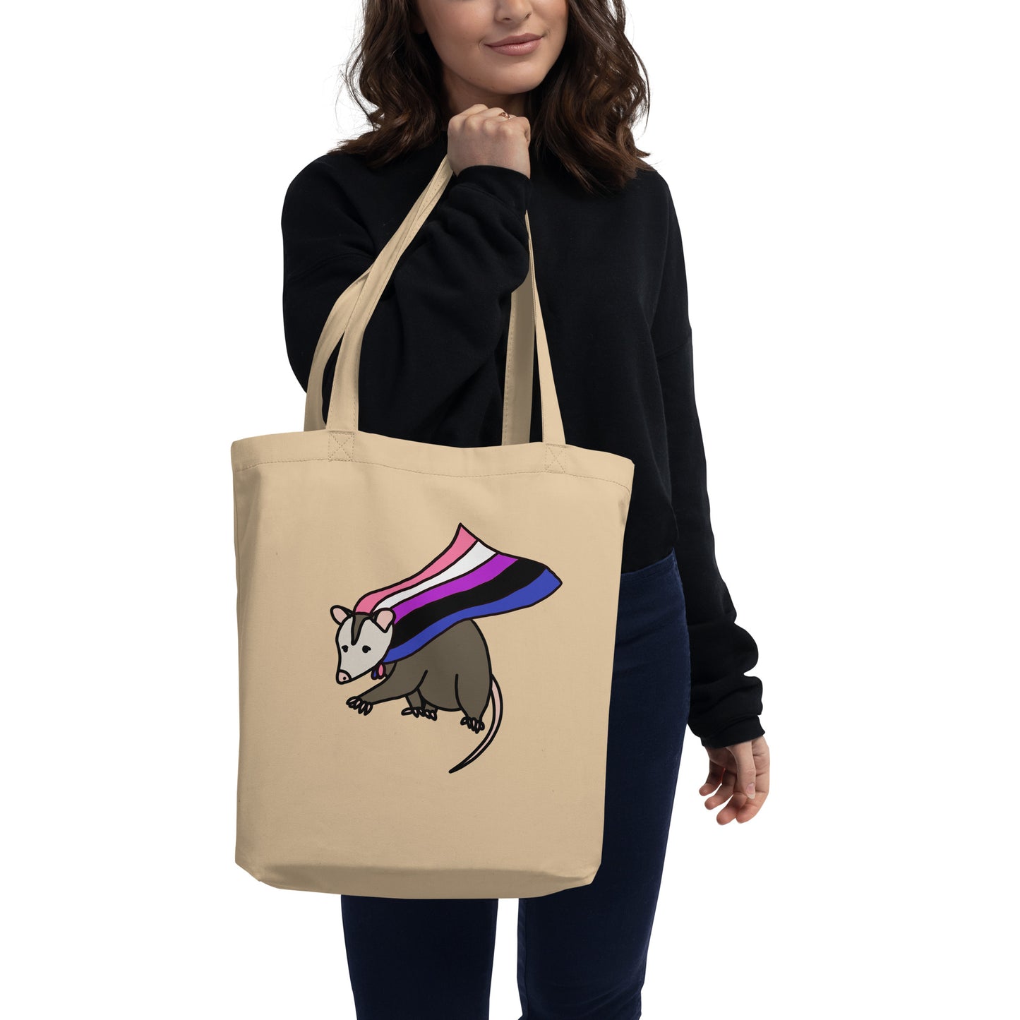 Genderfluid Pride Eco Tote Bag