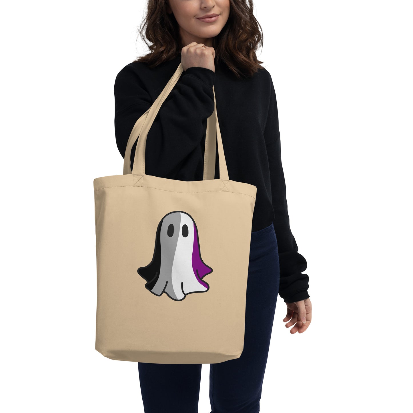 Asexual Pride Ghost Tote Bag