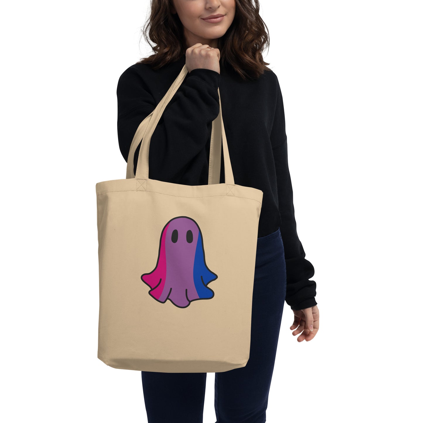 Bisexual Pride Ghost Tote Bag