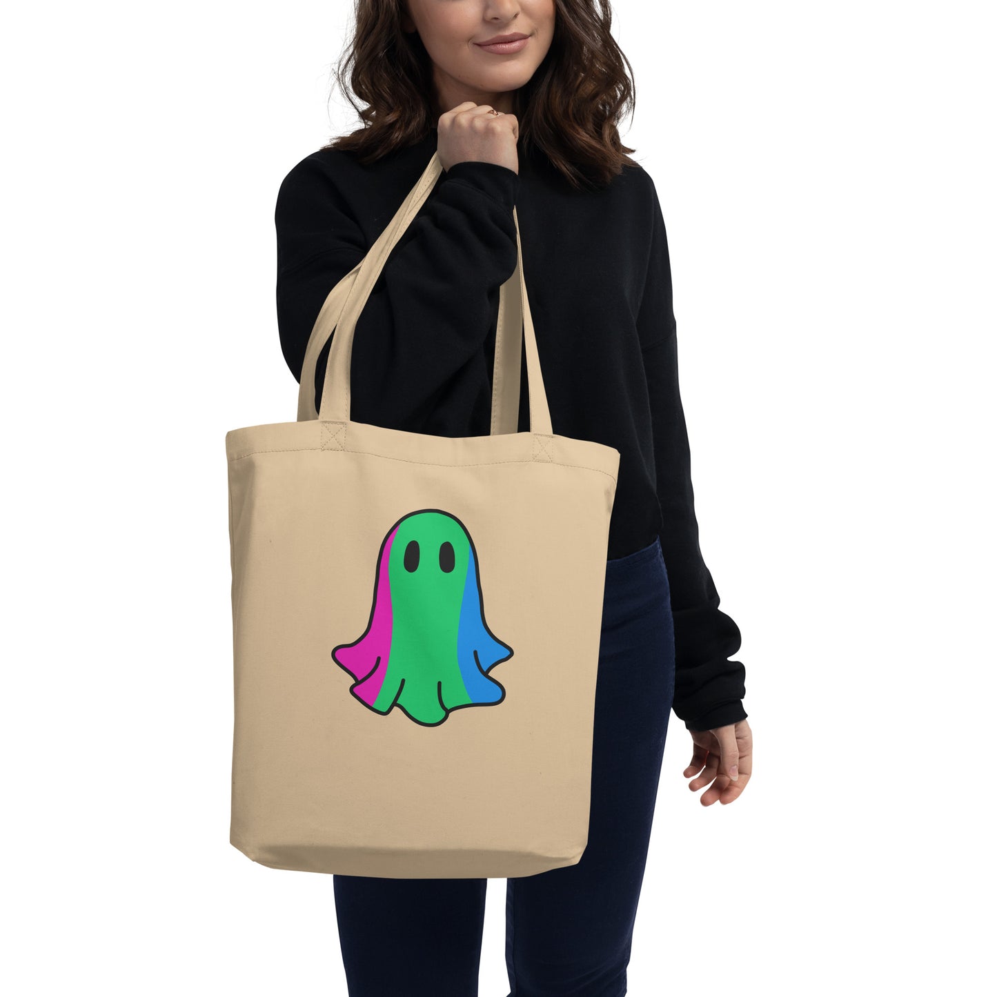 Polysexual Pride Ghost Tote Bag