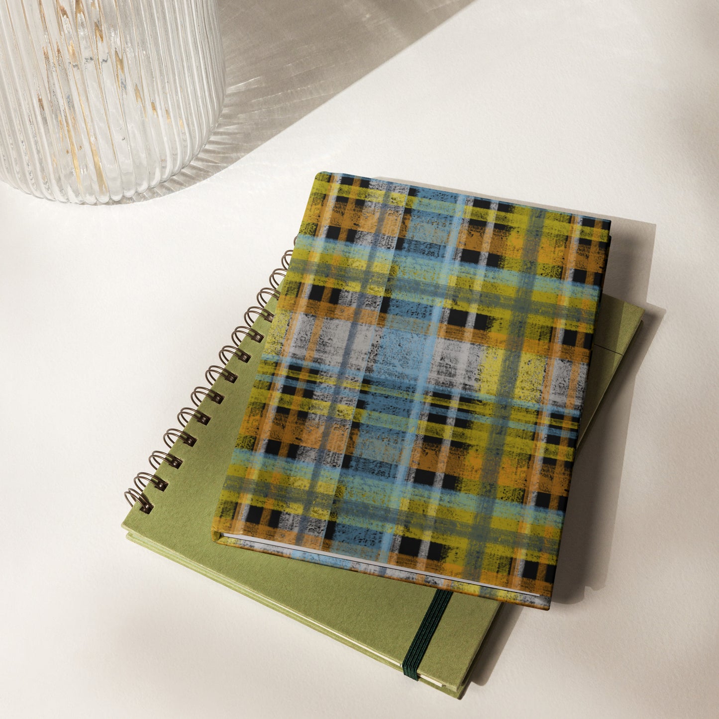 Aroace Pride Plaid Journal