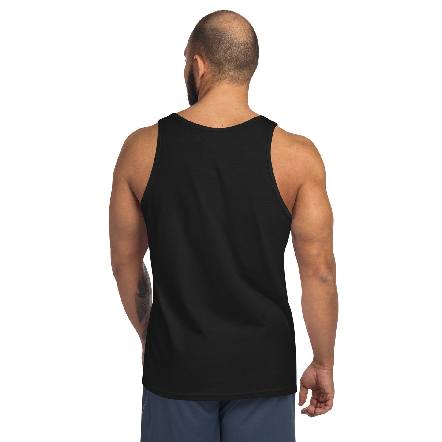 Masculine Gay Pride Leaf Tank Top