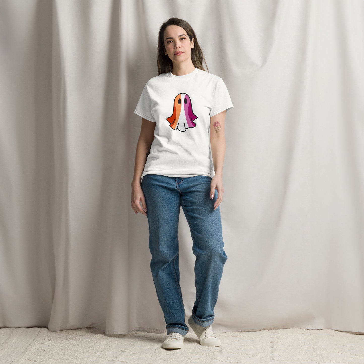 Lesbian Pride Ghost T-Shirt