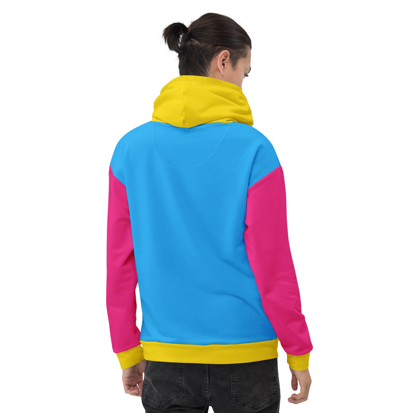 Pansexual Pride Color Block Hoodie
