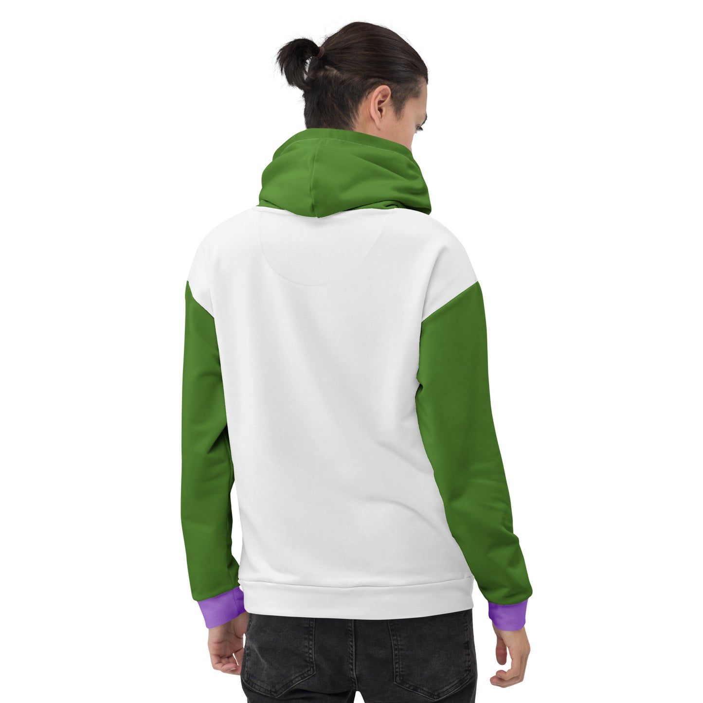 Genderqueer Pride Color Block Hoodie