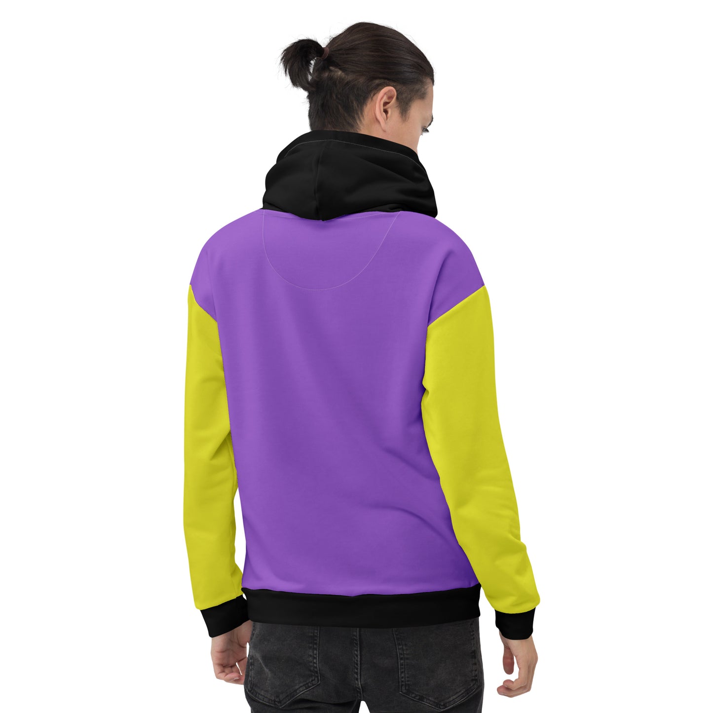 Nonbinary Pride Color Block Hoodie