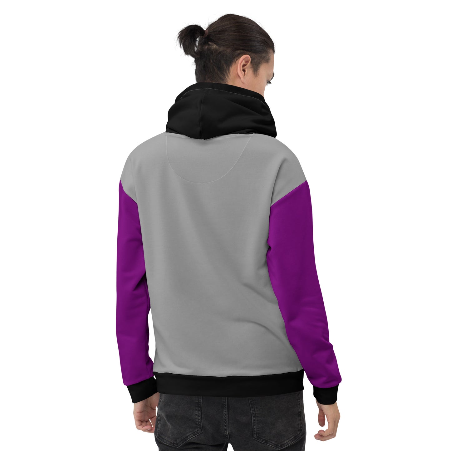 Asexual Pride Color Block Hoodie
