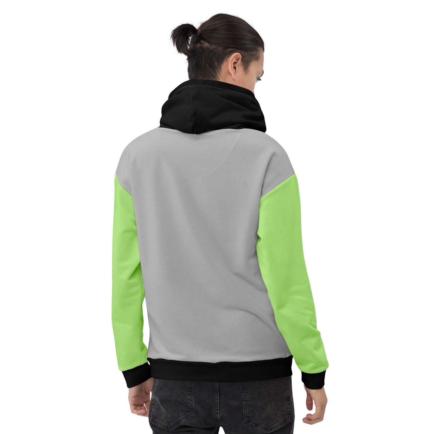 Agender Pride Color Block Hoodie