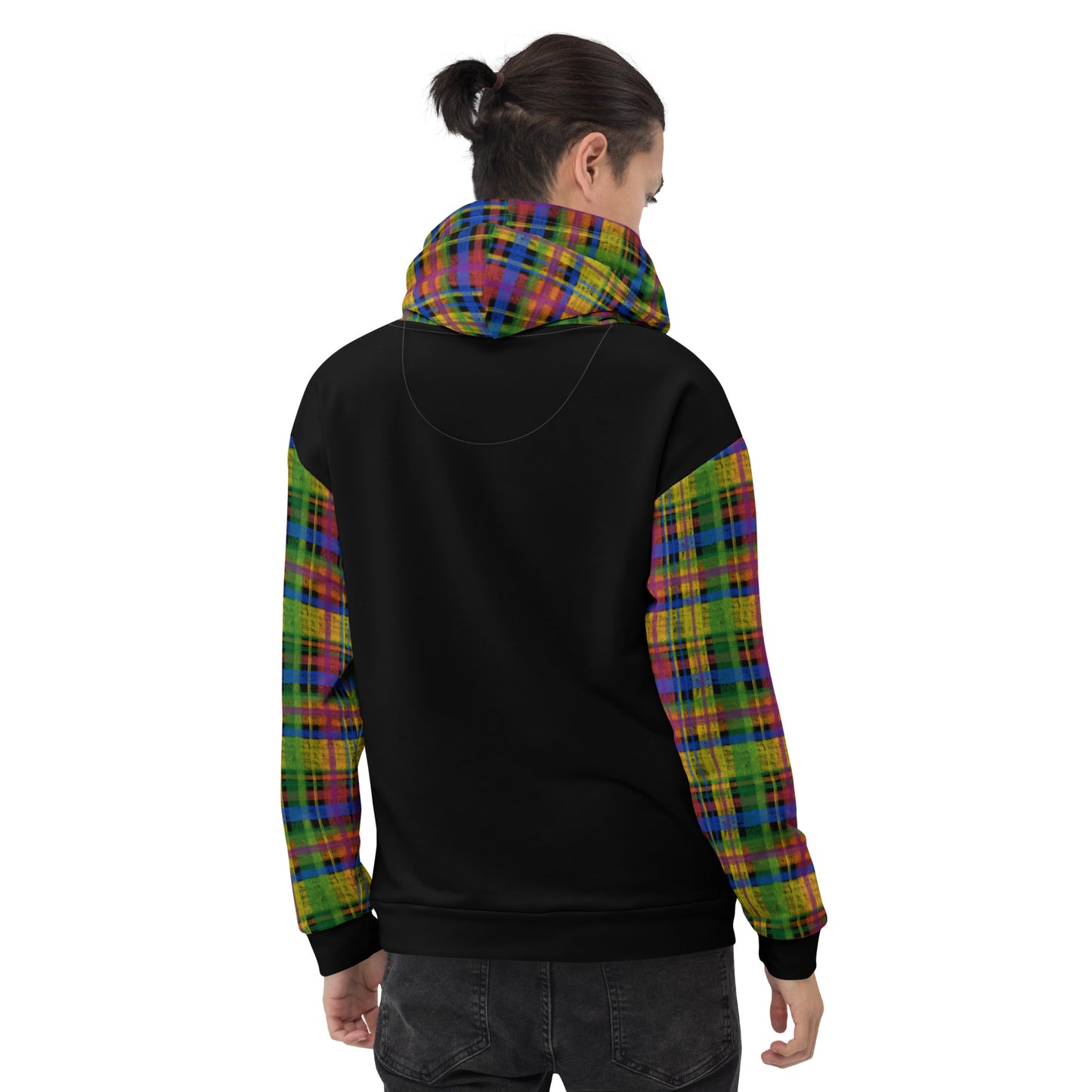 Rainbow Pride Plaid Hoodie
