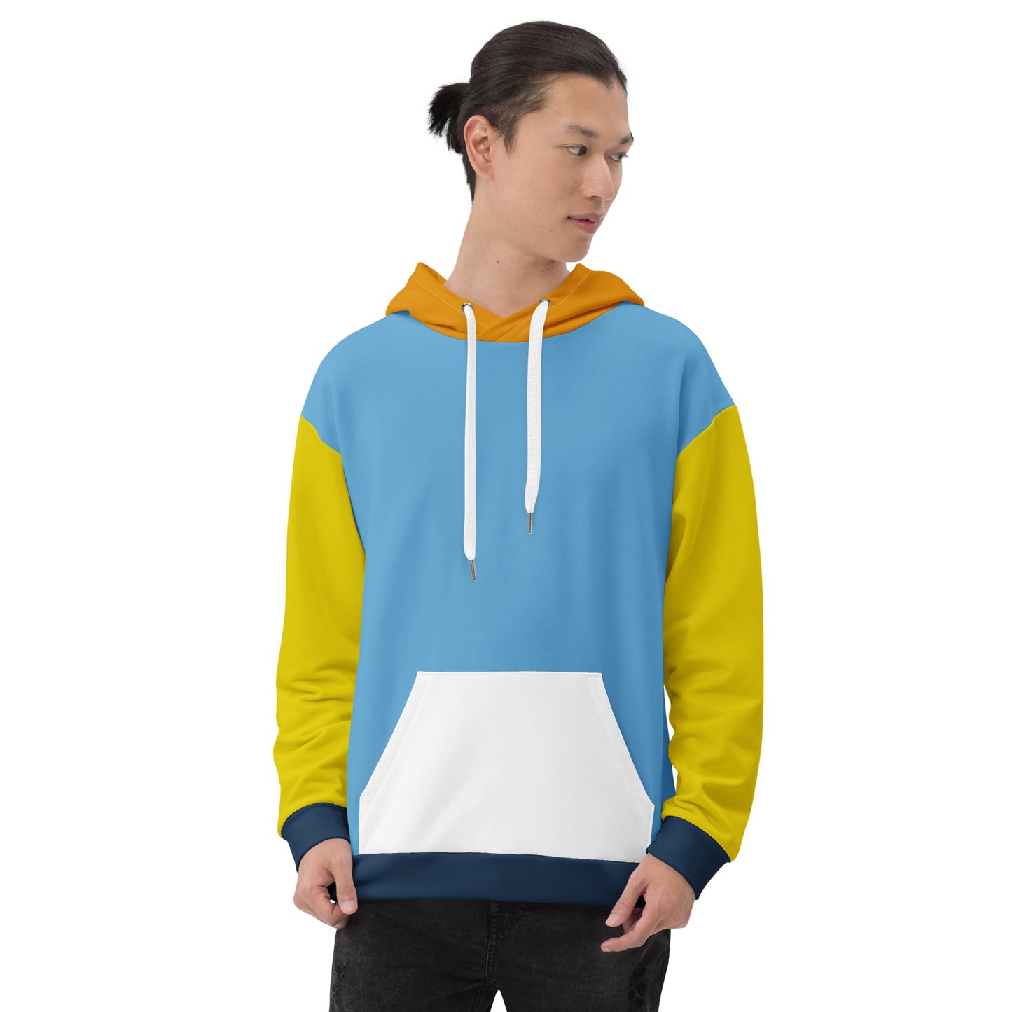 Aroace Pride Color Block Hoodie