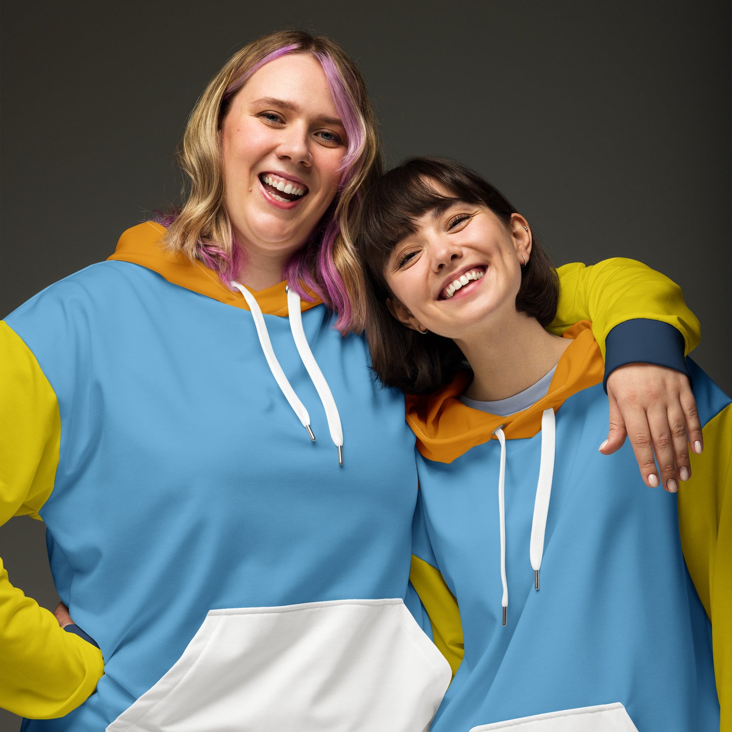 Aroace Pride Color Block Hoodie