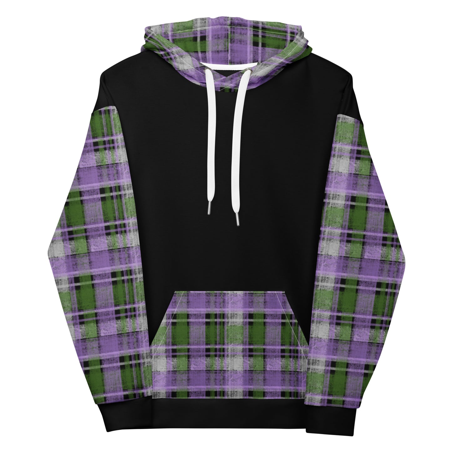 Genderqueer Pride Plaid Hoodie