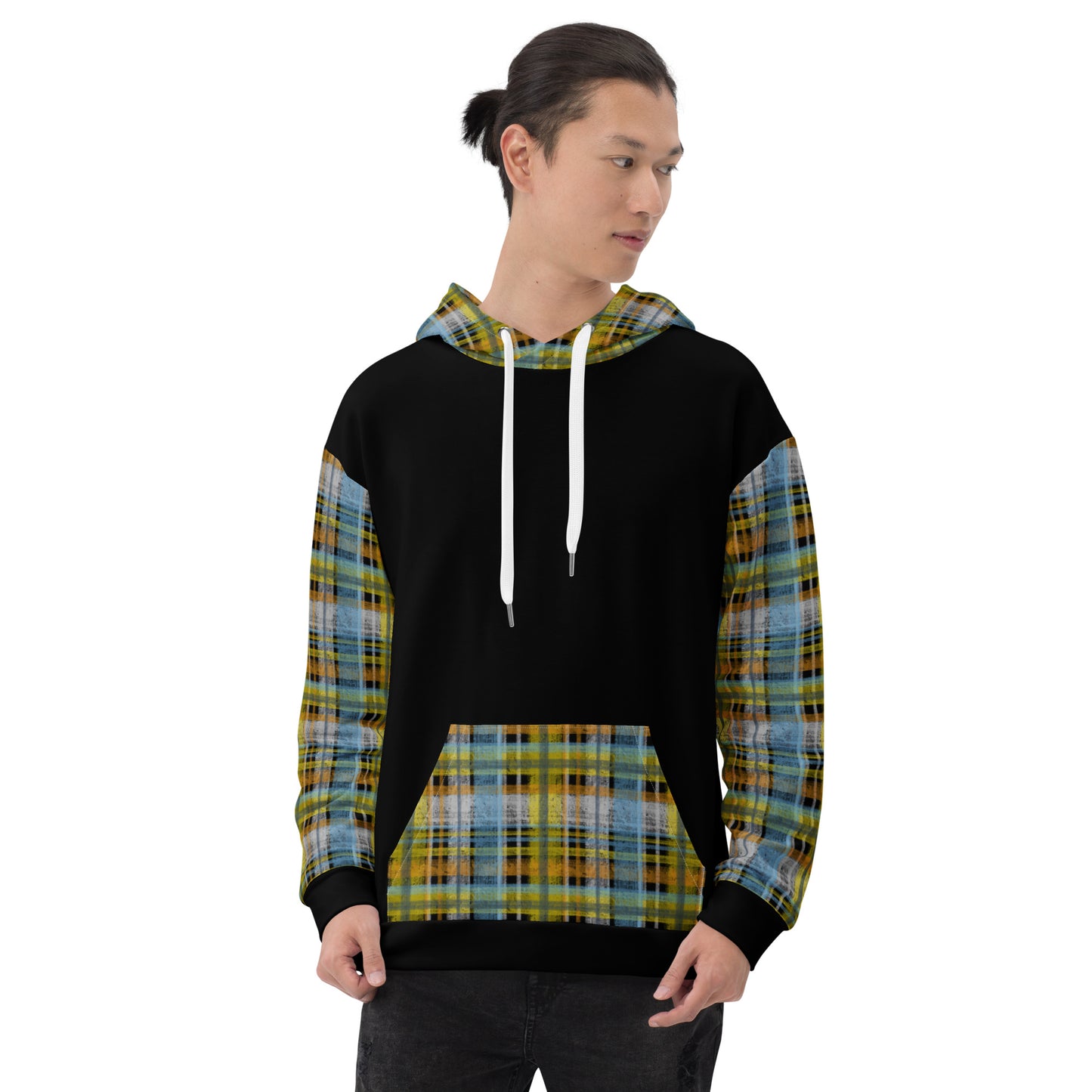 Aroace Pride Plaid Hoodie