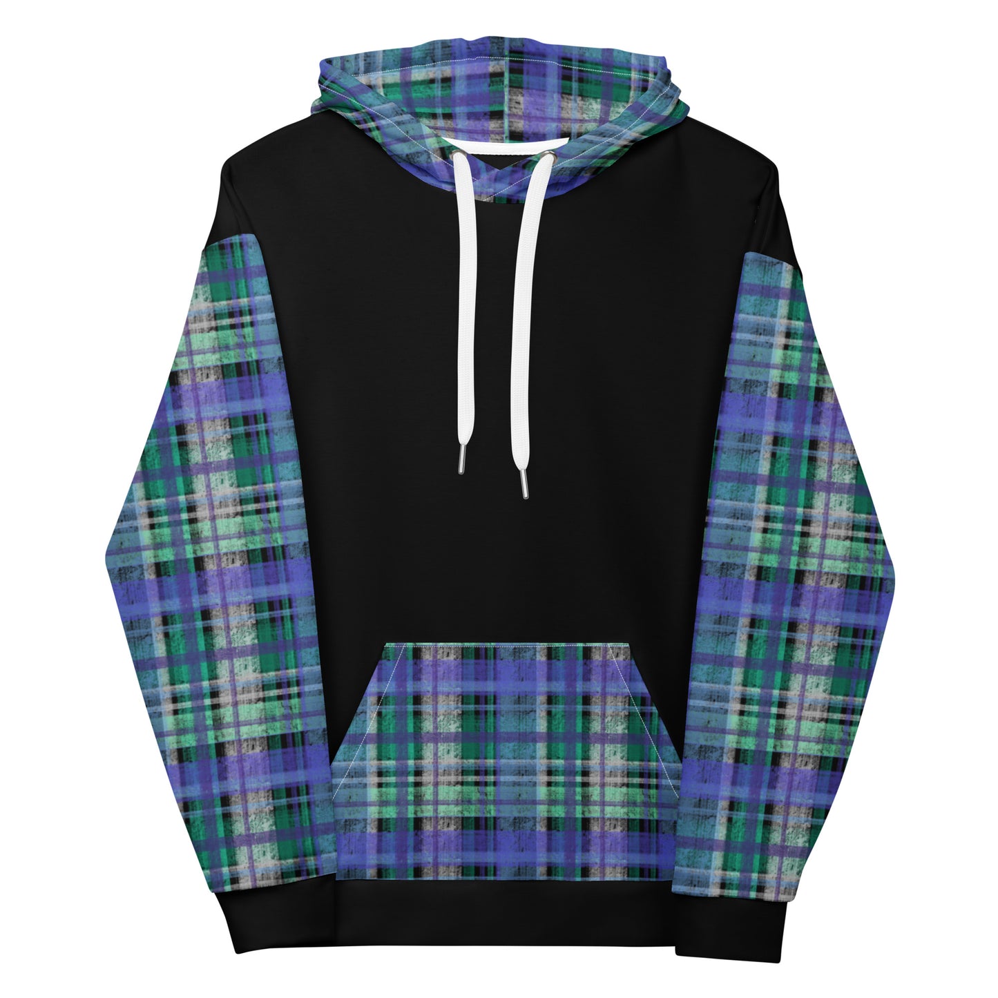 Masculine Gay Pride Plaid Hoodie