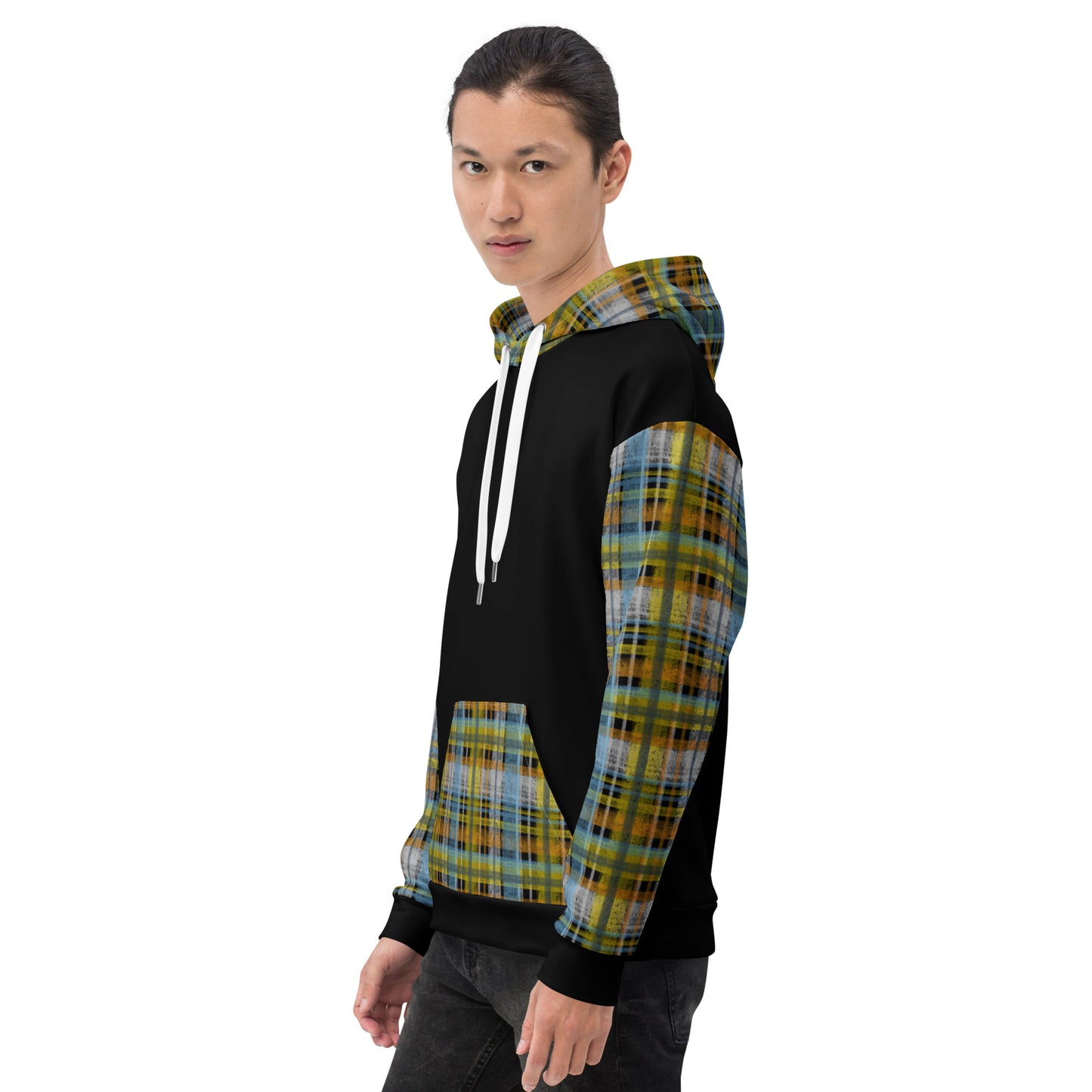 Aroace Pride Plaid Hoodie