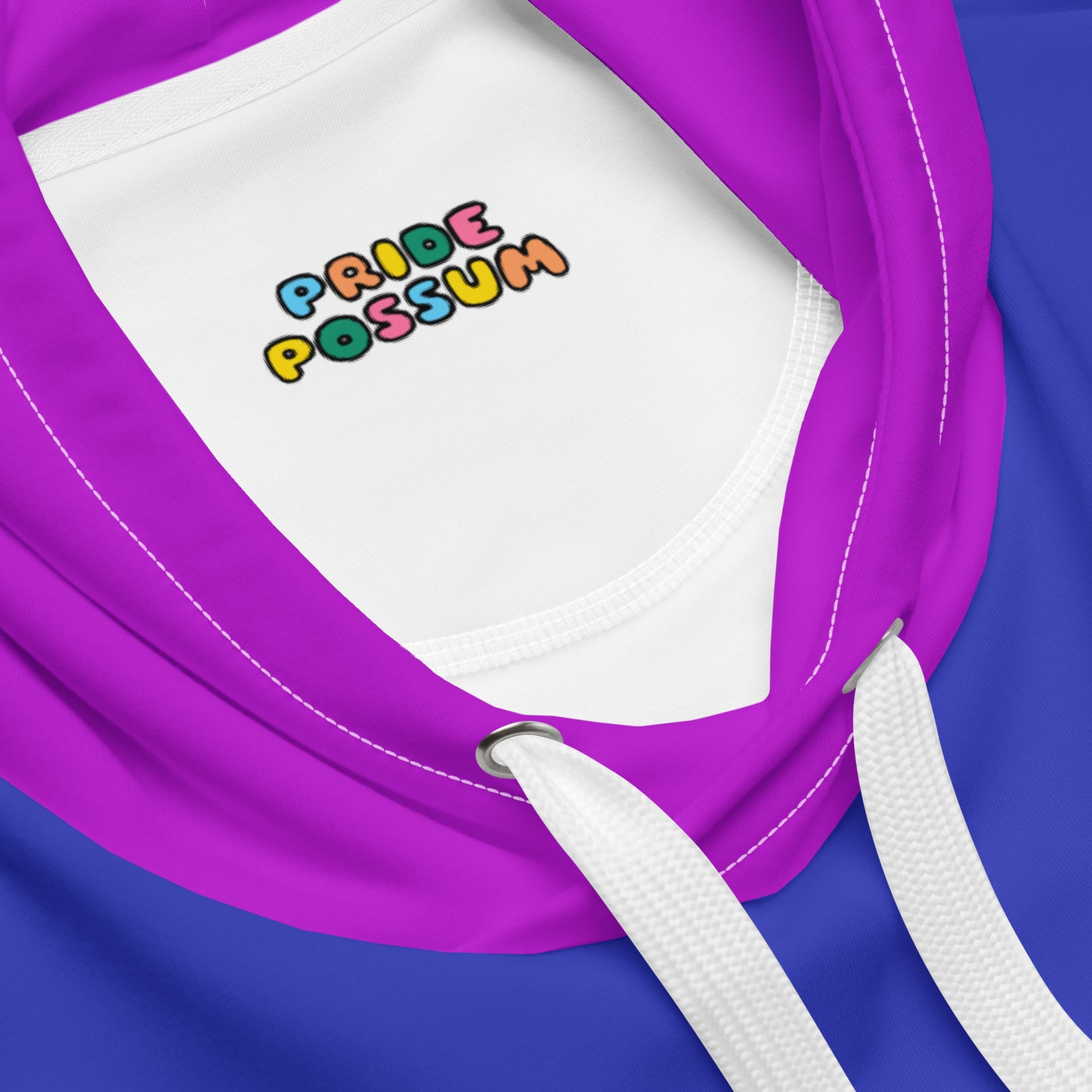 Genderfluid Pride Color Block Hoodie