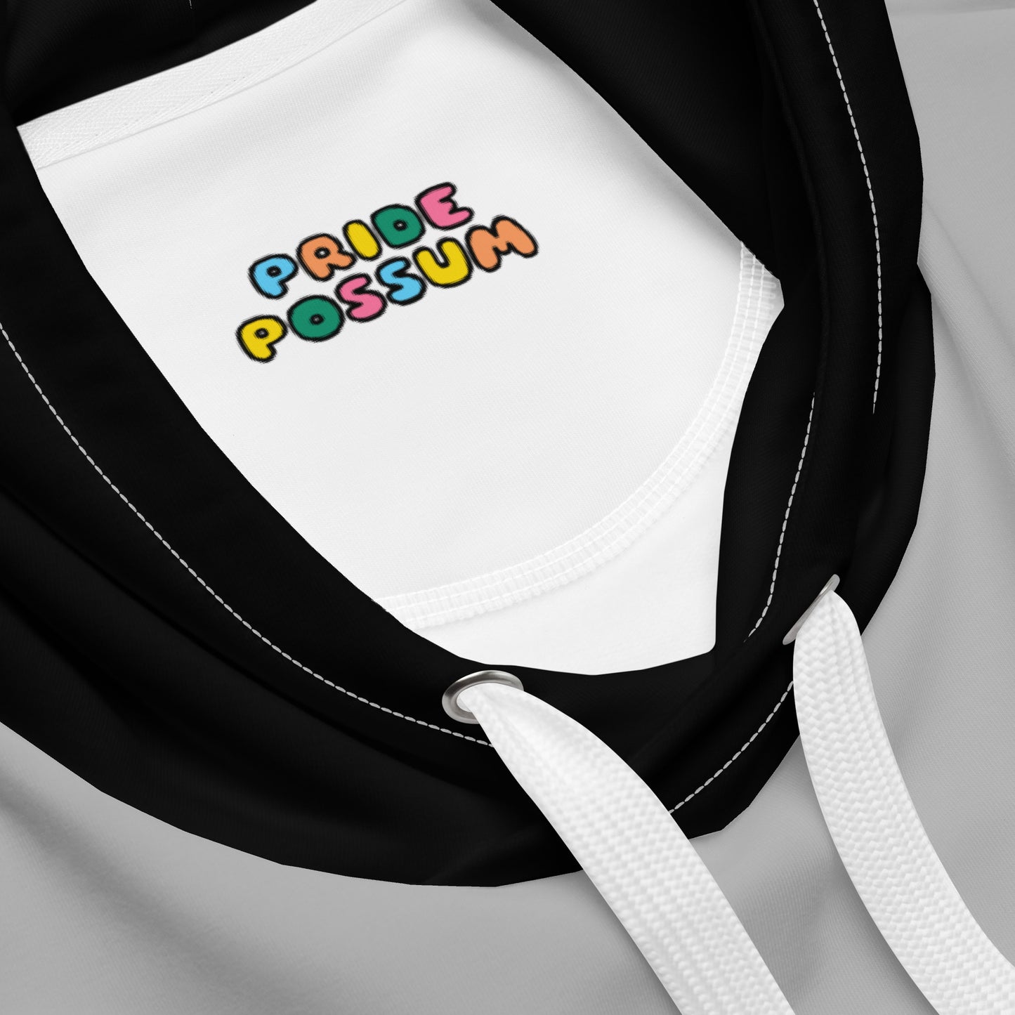 Agender Pride Color Block Hoodie