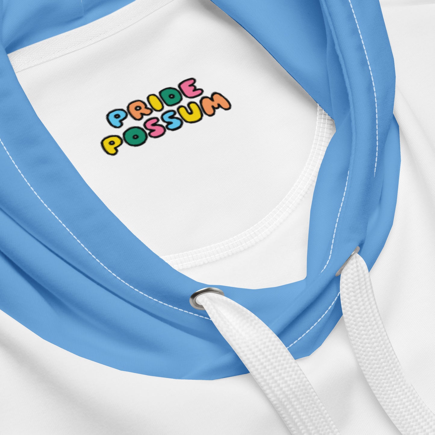 Masculine Gay Pride Color Block Hoodie