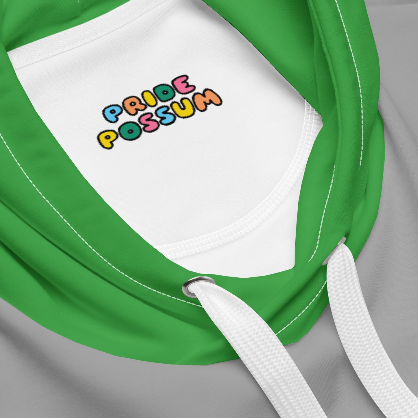 Aromantic Pride Color Block Hoodie