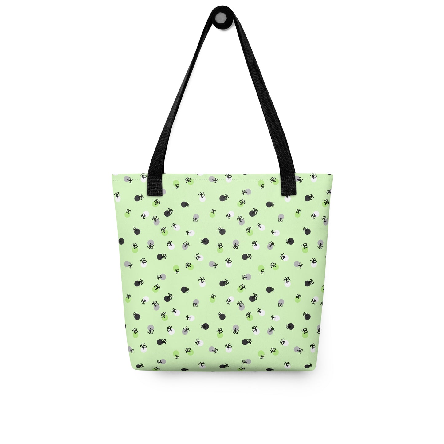 Agender Pride Firefly Tote Bag