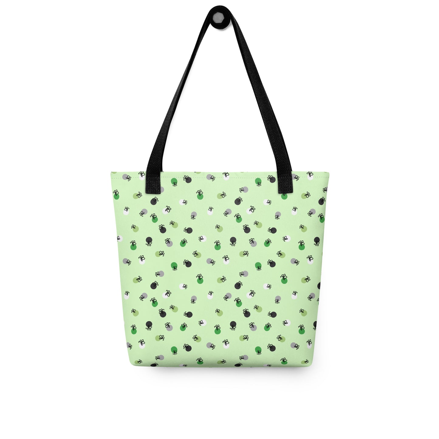 Aromantic Pride Firefly Tote Bag