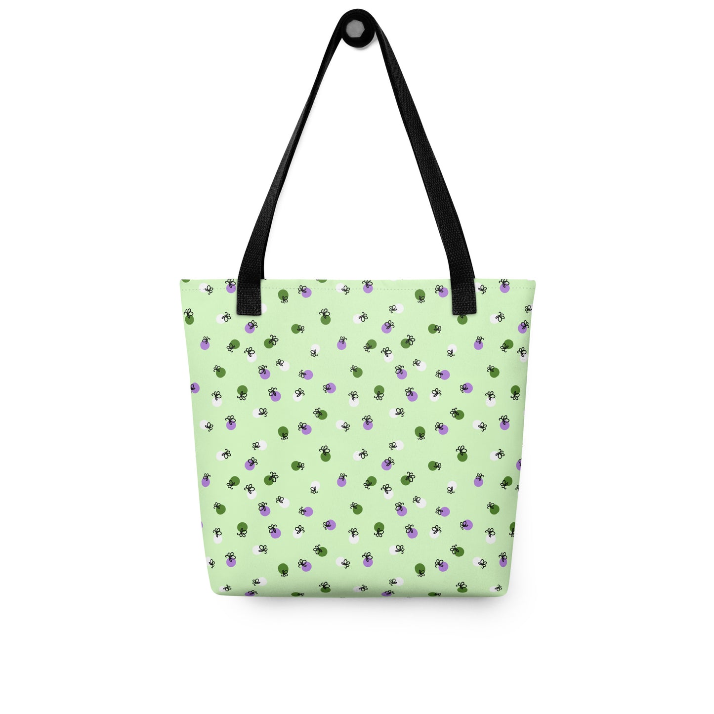Genderqueer Pride Firefly Tote Bag