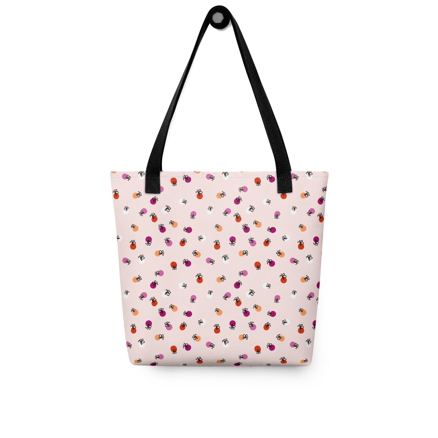 Lesbian Pride Firefly Tote Bag