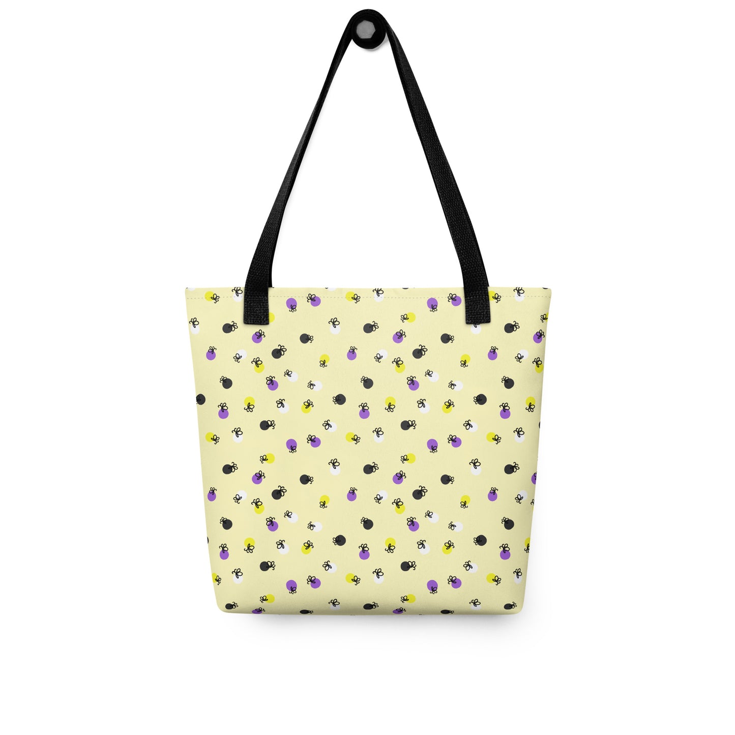 Nonbinary Pride Firefly Tote Bag