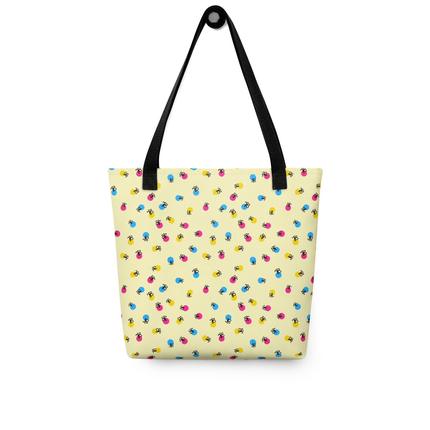 Pansexual Pride Firefly Tote Bag