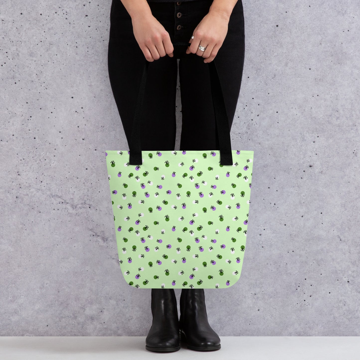 Genderqueer Pride Firefly Tote Bag