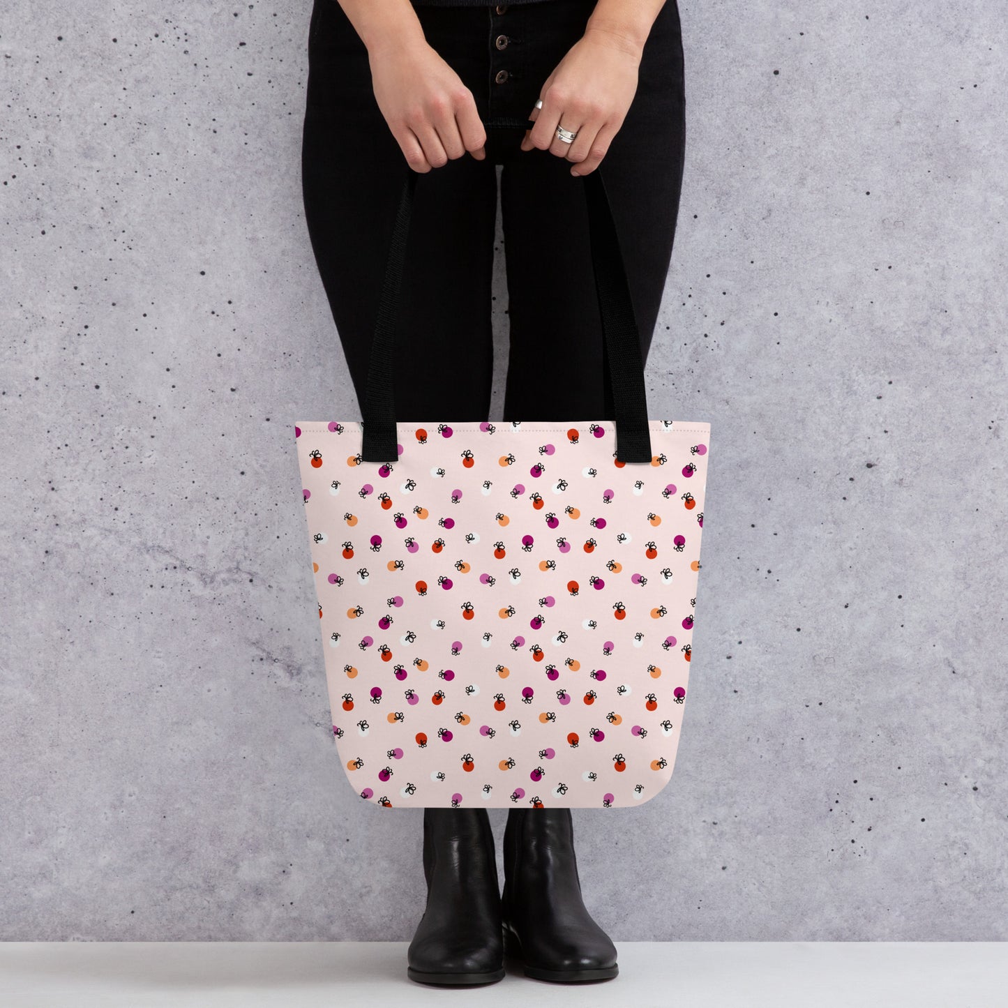 Lesbian Pride Firefly Tote Bag