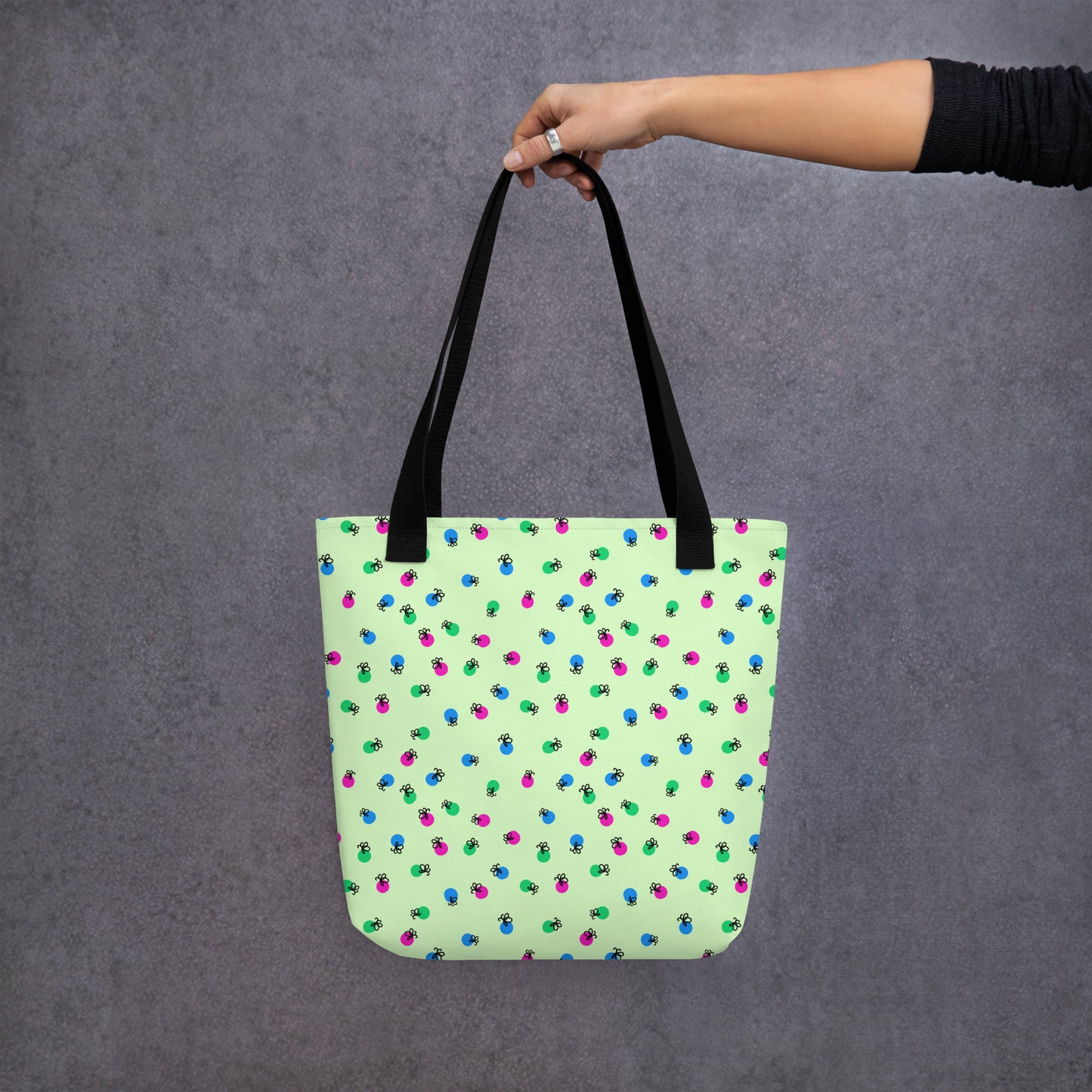 Polysexual Pride Firefly Tote Bag