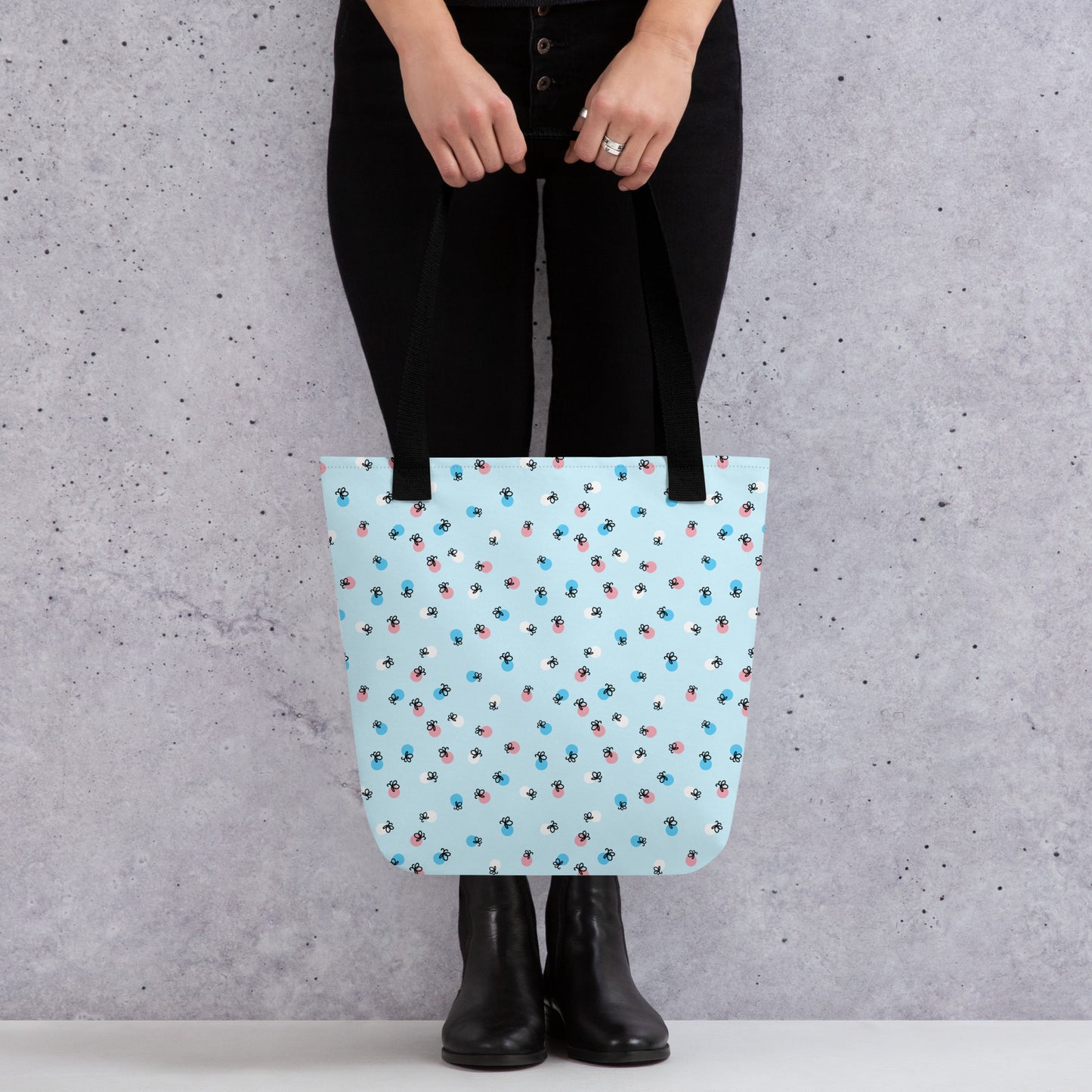 Transgender Pride Firefly Tote Bag