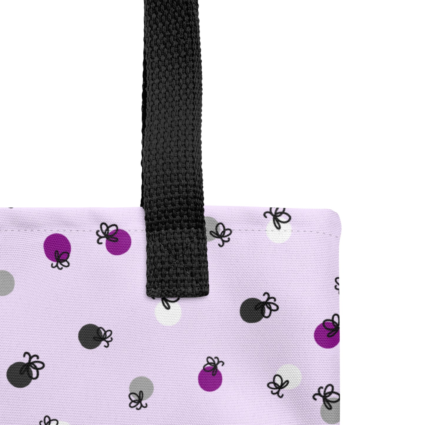Asexual Pride Firefly Tote Bag