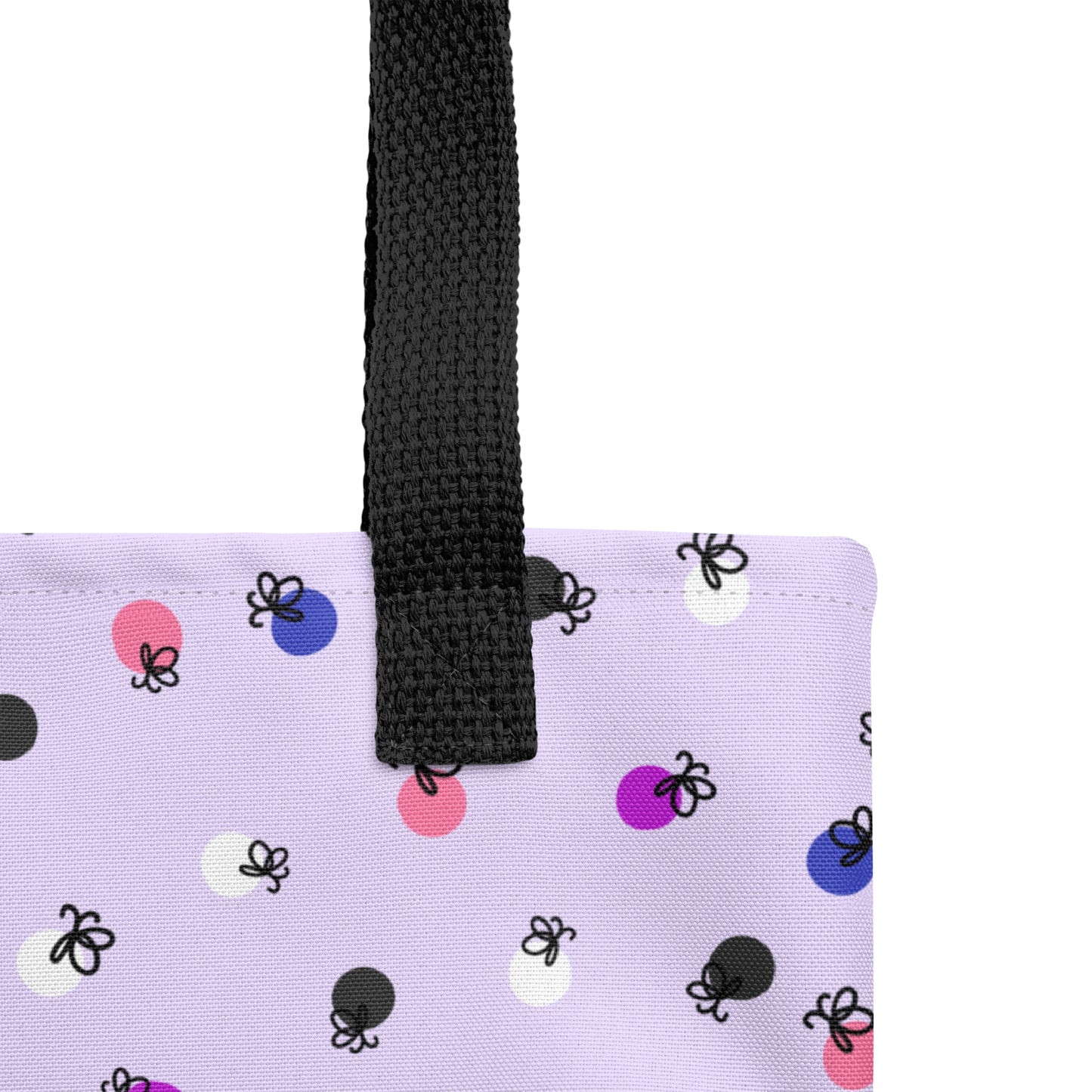 Genderfluid Pride Firefly Tote Bag