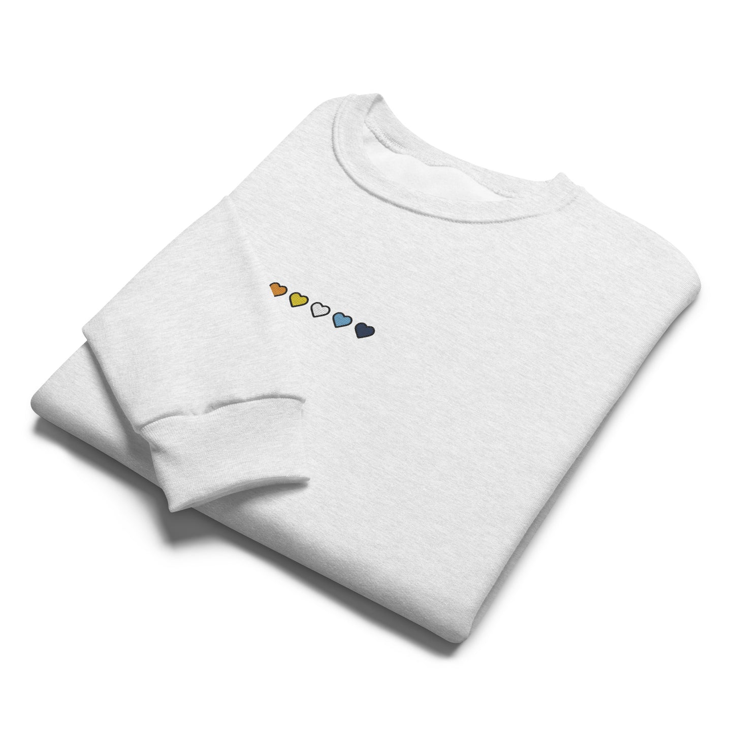 Aroace Pride Hearts Crewneck