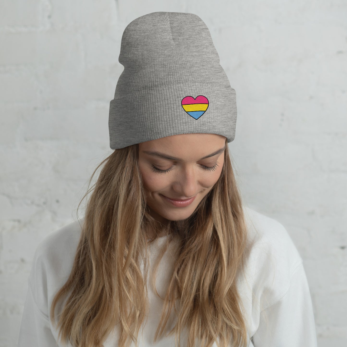 Pansexual Pride Beanie – Soft Knit LGBTQ Hat
