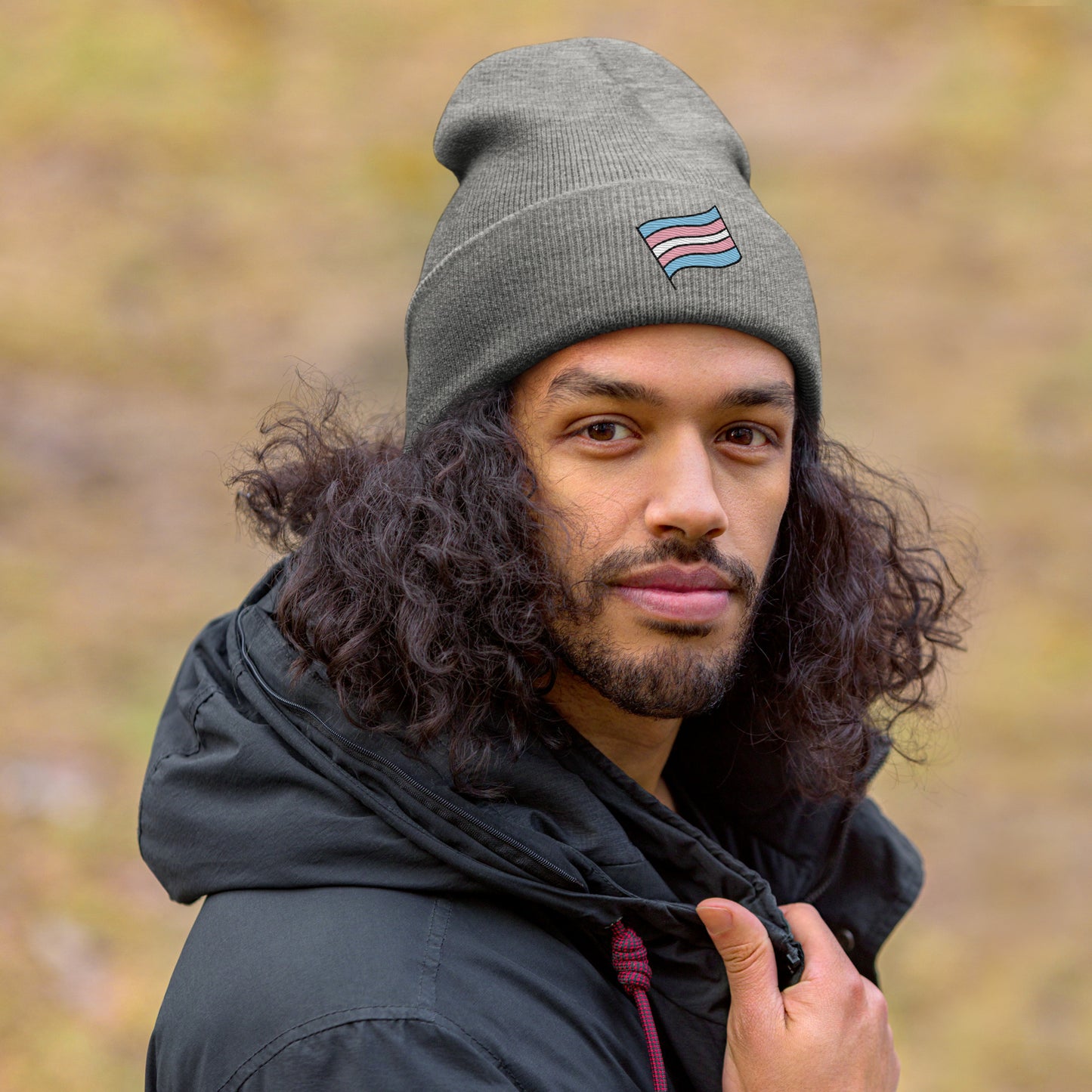 Transgender Pride Flag Beanie