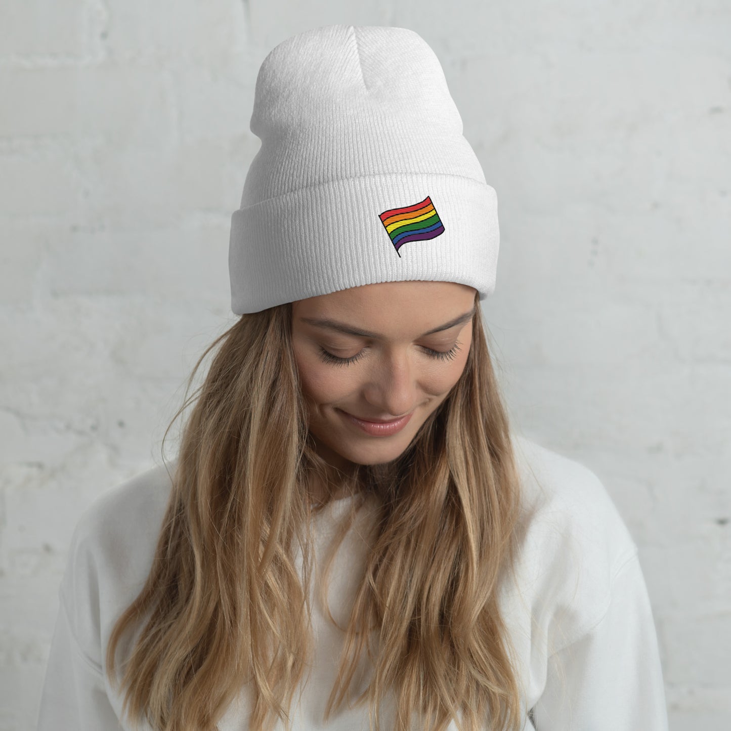 Rainbow Pride Flag Beanie