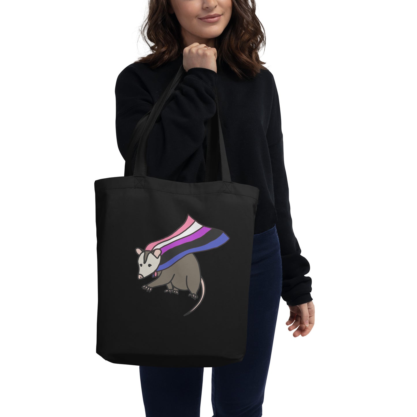 Genderfluid Pride Eco Tote Bag