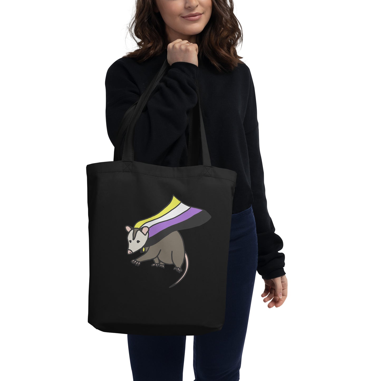 Nonbinary Pride Eco Tote Bag
