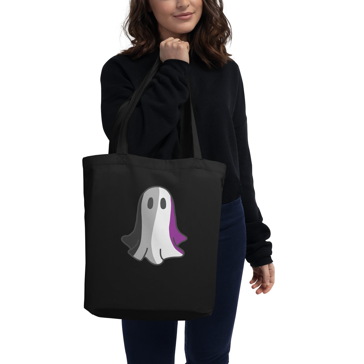 Asexual Pride Ghost Tote Bag
