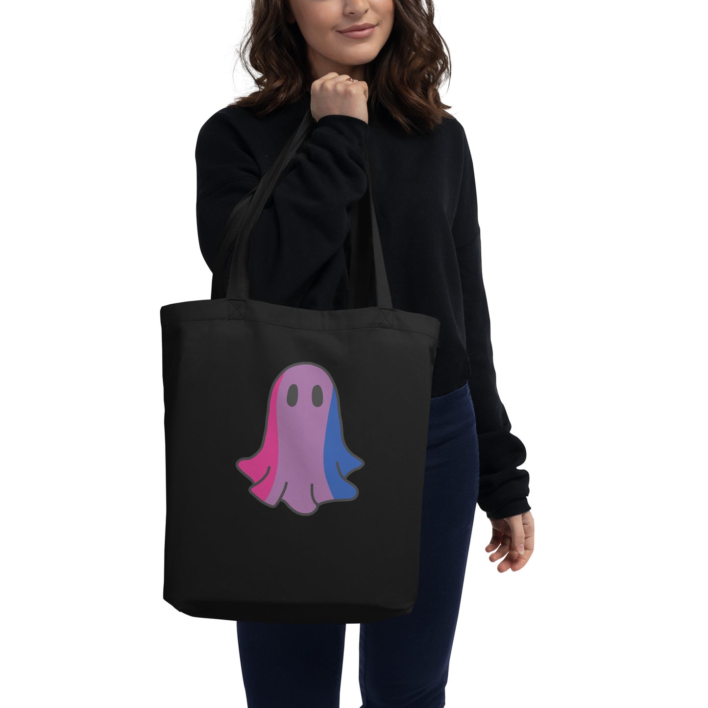 Bisexual Pride Ghost Tote Bag