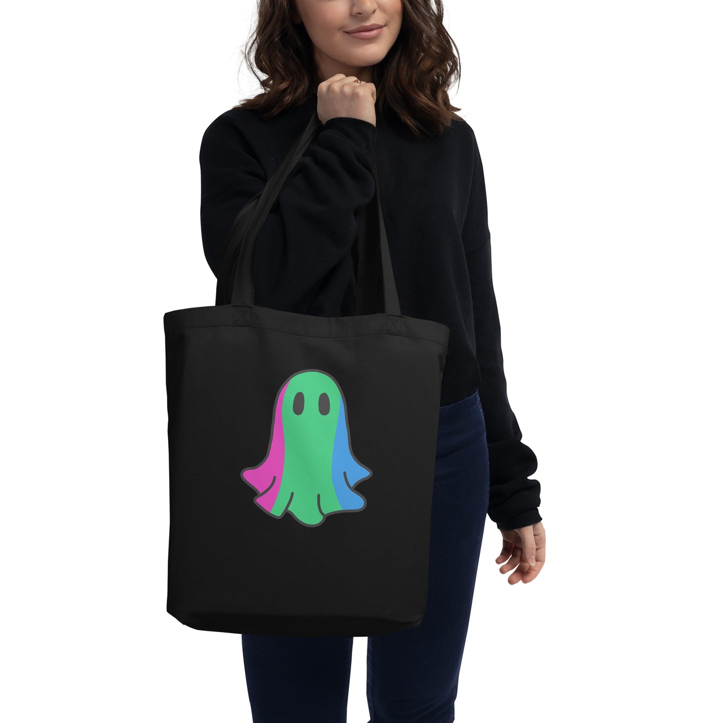 Polysexual Pride Ghost Tote Bag