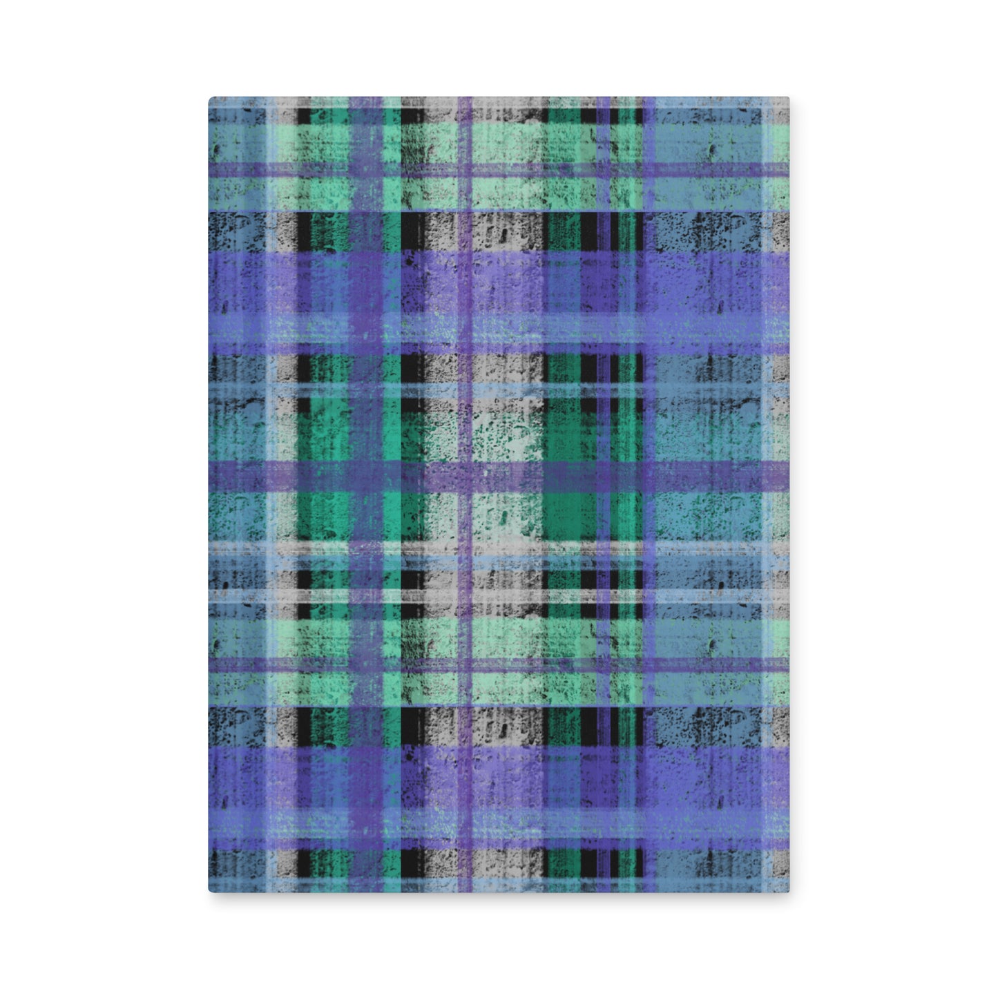 Masculine Gay Pride Plaid Journal