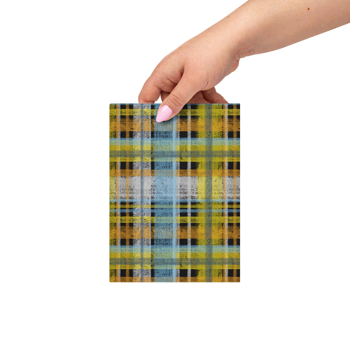 Aroace Pride Plaid Journal