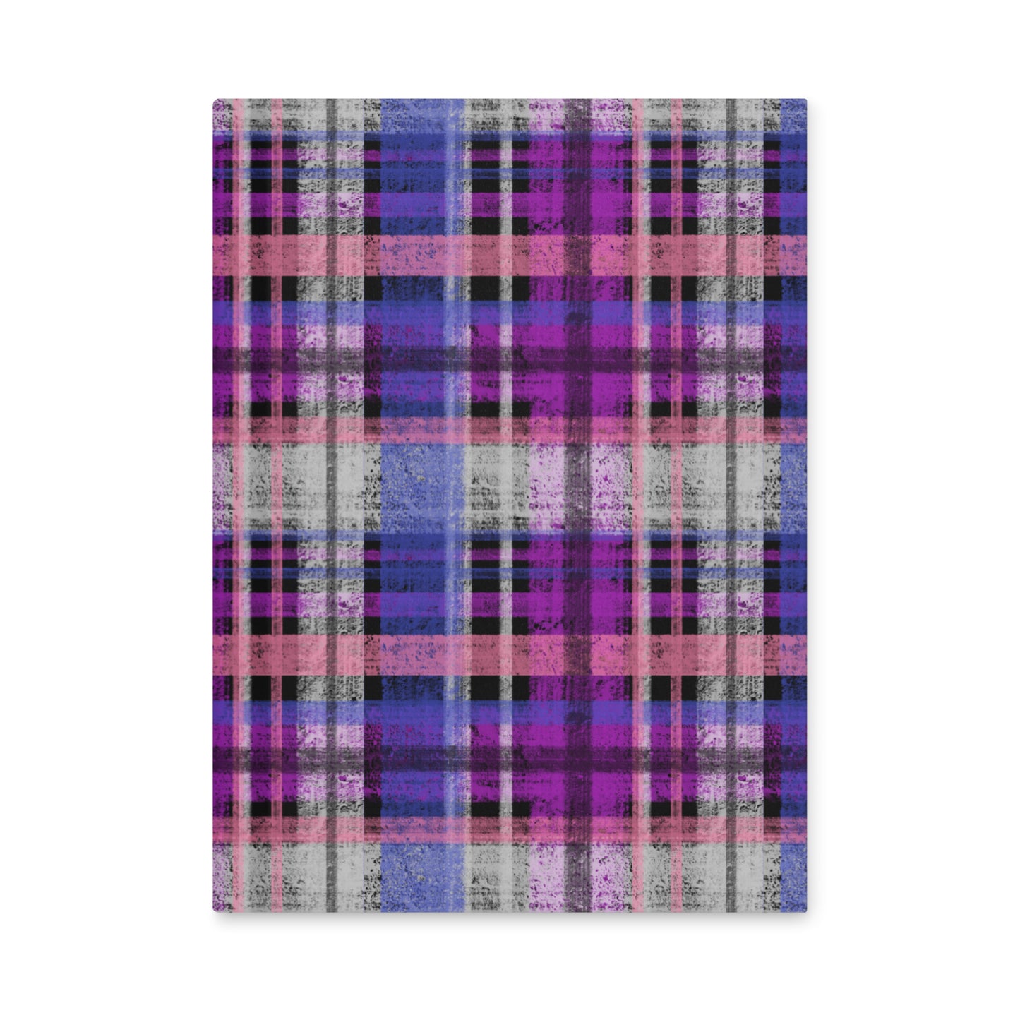 Genderfluid Pride Plaid Journal